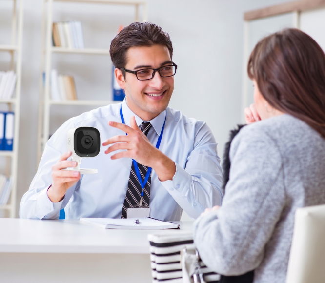 Residential-Full Coverage Security Camera Installation